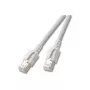 EFB-Elektronik RJ45 komutacinis kabelis Cat.6A S/FTP FRNC VC LED pilkas 1 m