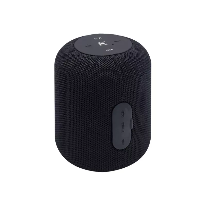Mono nešiojamas garsiakalbis Gembird SPK-BT-15-BK — 5 W RMS, Bluetooth, MicroSD, 1200 mAh, juoda
