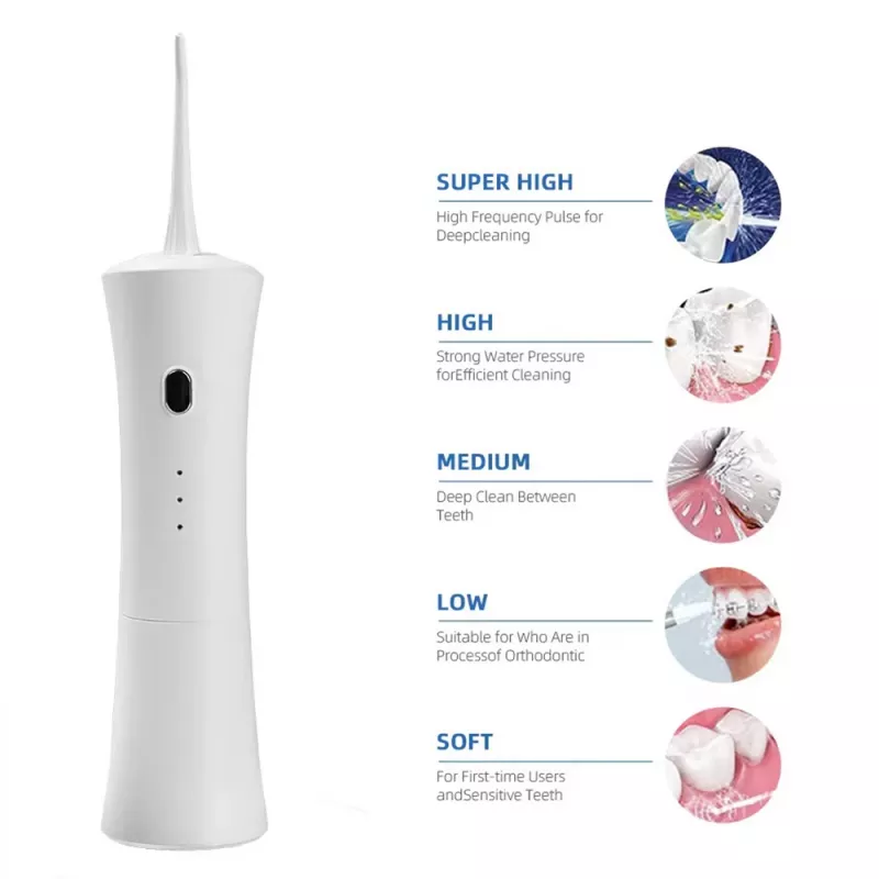 Burnos irigatorius MEDIA-TECH MT6528 su 600 ml vandens talpa ir 1 400 impulsų