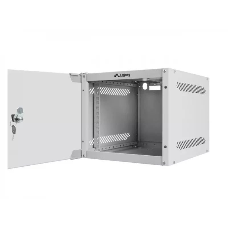 Sieninis stovas LANBERG WF10-2304-10S 4U, 280×310×247 mm, 20 kg talpa, pilka