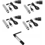 Belaidis DMX rinkinys EUROLITE QuickDMX siųstuvas 1x + baterijos imtuvai 4x (MPN 20000901)