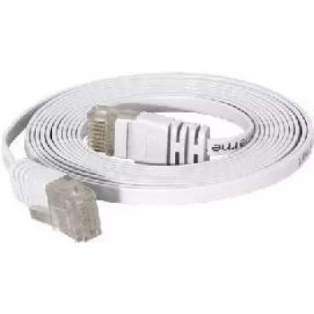 Tinklo kabelis Tecline 5m Cat.6 Baltas