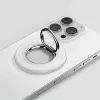 SODI dvipusis magnetinis žiedinis stovas BM-350 baltas, suderinamas su MagSafe