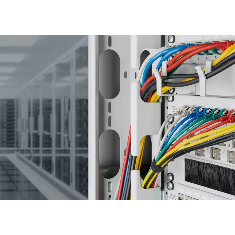 komutacinis kabelis Digitus CAT 6A klasė Ea F/FTP 5 m juodas