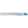 Stūmoklinio pjūklo geležtė Bosch S1137HBF 1,1x25x225 mm, 5 vnt. — storesniam metalui