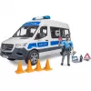 Mercedes-Benz Policijos Sprinter rinkinys su figūrėle ir šviesos/garso moduliu