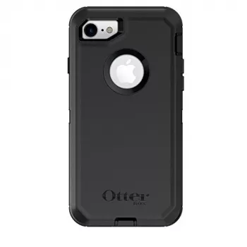 OtterBox Defender dėklas, skirtas iPhone SE (3 ir 2 kartos) ir iPhone 8/7, juodas