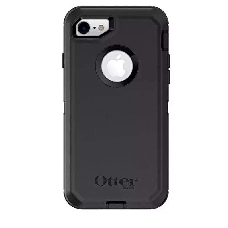 OtterBox Defender dėklas, skirtas iPhone SE (3 ir 2 kartos) ir iPhone 8/7, juodas