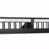 Patch panel 1U LANBERG PPKS-1124-B, 24 prievadų, 1U, ABS, juodas, 482,6×44,5×154 mm
