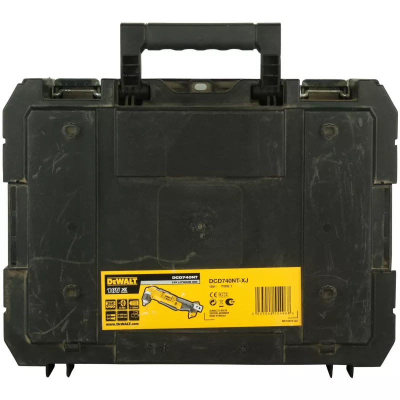 DeWALT DCD740NT-XJ grąžtas 2000 aps./min. beraktis 1,3 kg juodas, geltonas