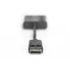 Assmann DisplayPort adapterio kabelis. DP - HD15 M/F. 0,15 m. su užraktu. DP 1.1 suderinamas. UL. juodas. be ekranavimo. 32AWG (AK-340410-001-S)