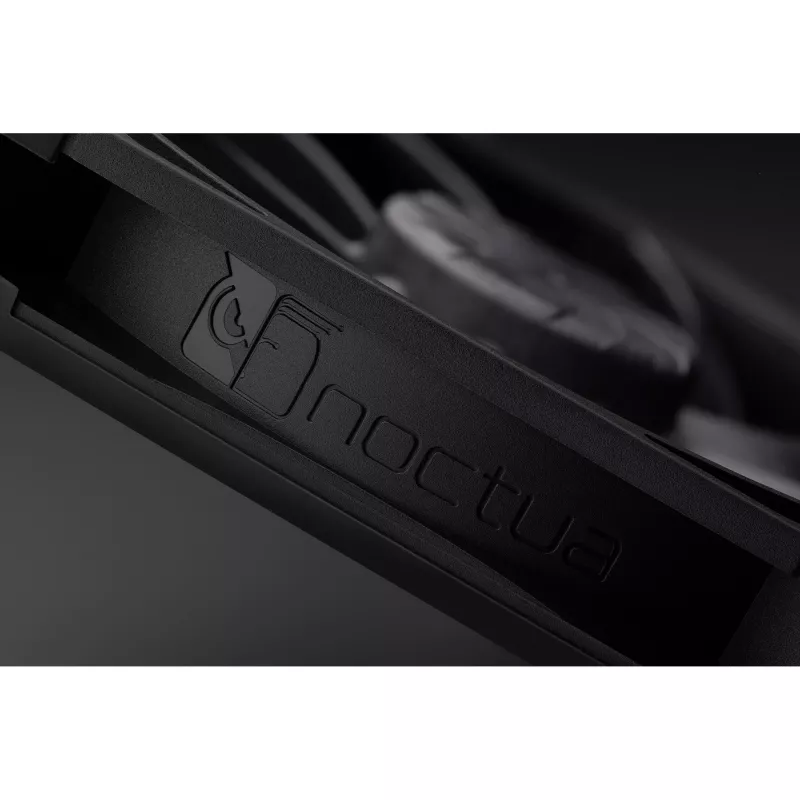 Noctua NF-A14x25 G2 PWM Sx2-PP chromax.Juoda 140mm dvigubas ventiliatorių rinkinys