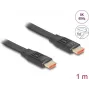 DeLOCK HDMI kabelis 1m A tipo standartinis juodas 48 Gbit/s