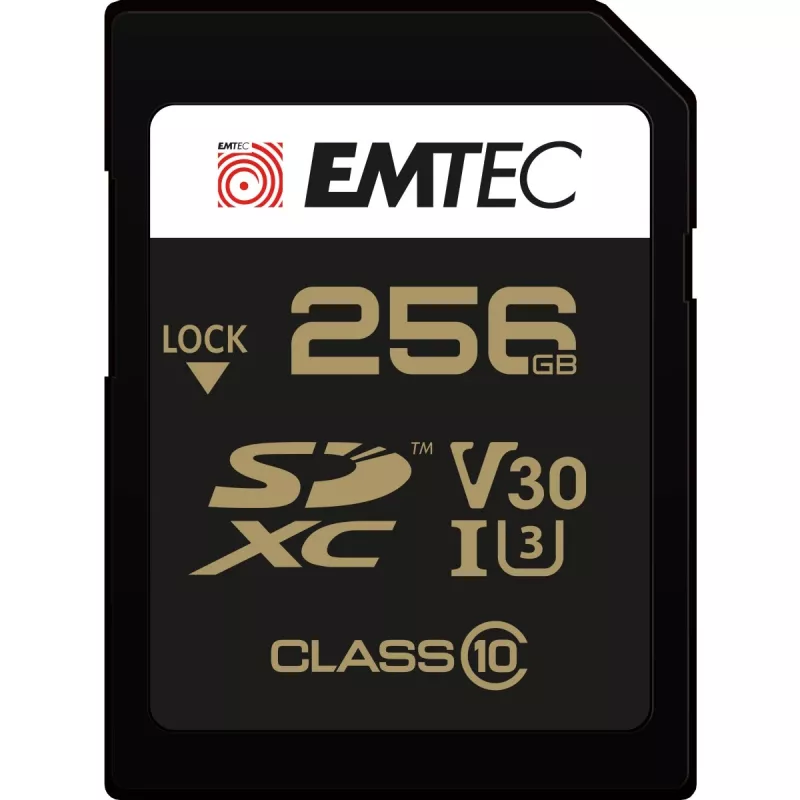 Atminties kortelė Emtec 256 GB SDXC UHS-I Class 10 ECMSD256GXC10SP