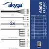 Maitinimo blokas Akyga AK-C1-600 ATX 600W PRO SERIES
