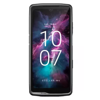 Crosscall STELLAR-M6 lauko išmanusis telefonas 128 GB 15,5 cm (6,1 col.) juodas Android™ 14 Dual-SIM [Energijos klasė A] (1001053701872)