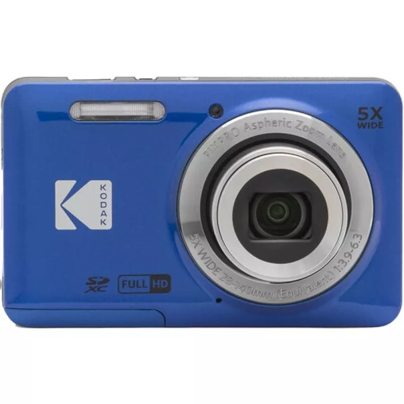 Kodak PIXPRO FZ55 1/2.3 Compact Camera 16 MP CMOS 4608 x 3456 Pixel Mėlyna (FZ55BL)