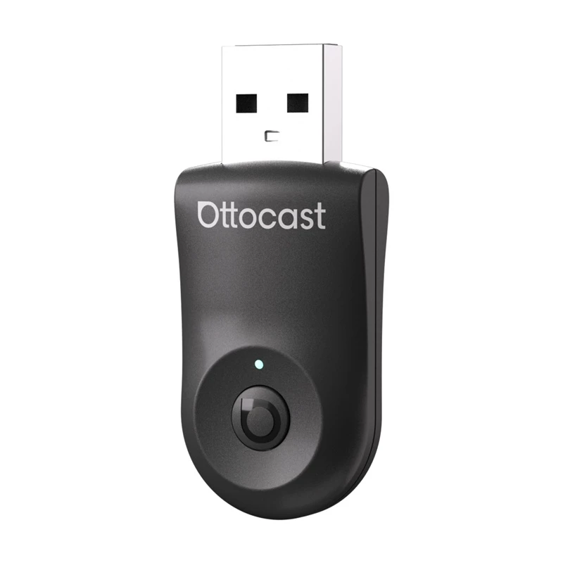 Belaidis adapteris Ottocast CA505-T 2-in-1 Bluetooth ir Wi‑Fi automobilio informacinei pramogų sistemai
