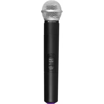Belaidis rankinis UHF mikrofonas Omnitronic UHF-E Series 518,7 MHz, vokalo/PA mikrofonas