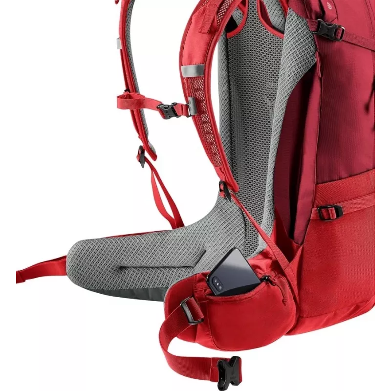 Deuter Futura 27 moterų žygių kuprinė raudona