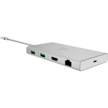 Razer NB Acc Dock USB-C 11-Port Hub Mercury (RC21-02250200-R3M1)