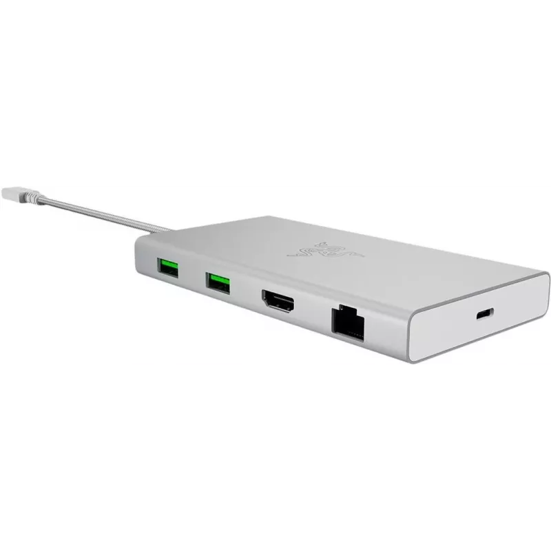 Razer NB Acc Dock USB-C 11-Port Hub Mercury (RC21-02250200-R3M1)
