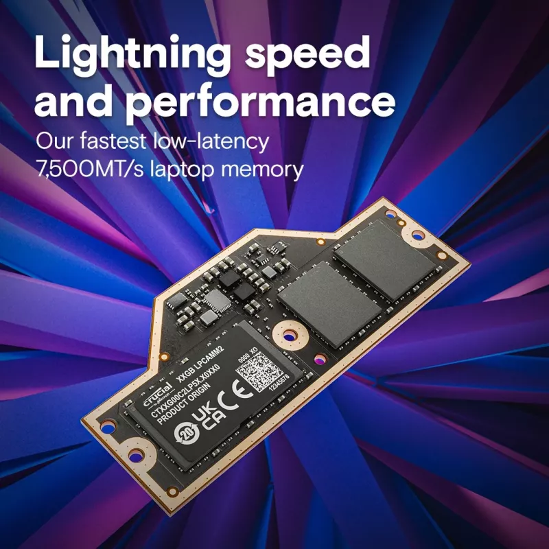 Atminties modulis Crucial LPDDR5X 32GB 7500 MT/s