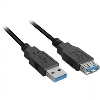 USB laidas Sharkoon 2 m 2xUSB3.0-A
