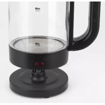 Elektrinis virdulys JATA 1,2 L 1500 W juodas permatomas