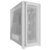 Corsair 5000D CORE AIRFLOW Balta Mid-Tower ATX PC korpusas
