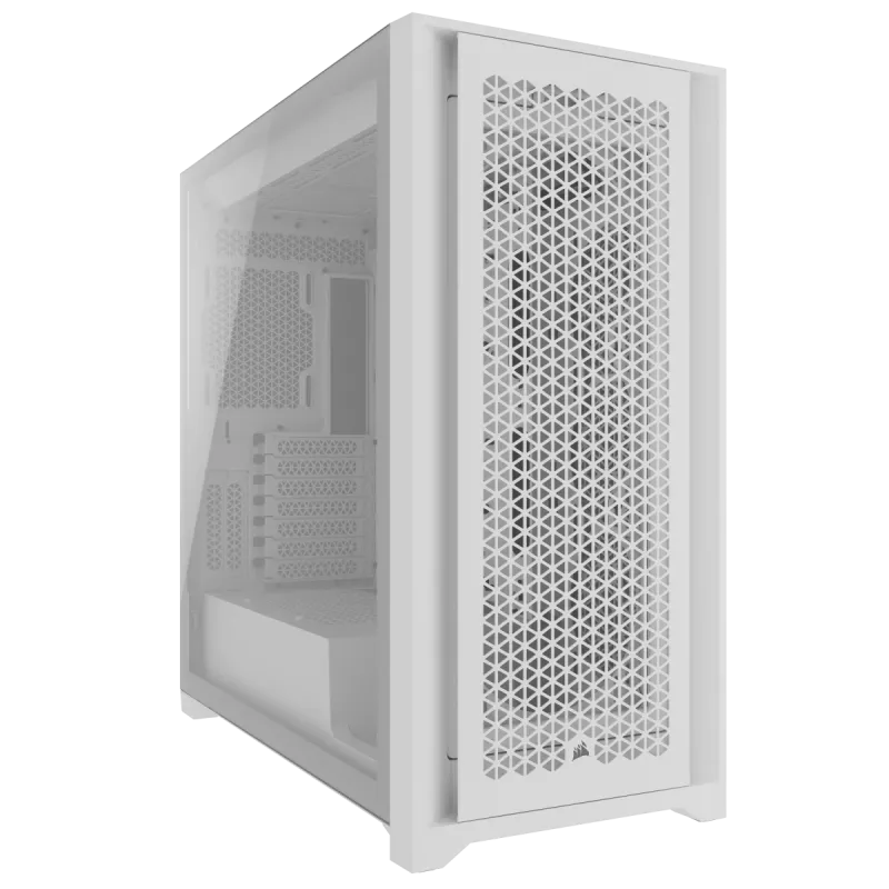 Corsair 5000D CORE AIRFLOW Balta Mid-Tower ATX PC korpusas