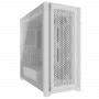 Corsair 5000D CORE AIRFLOW Balta Mid-Tower ATX PC korpusas