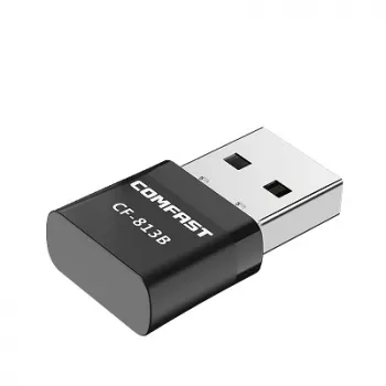 WiFi Bluetooth USB adapteris Comfast CF-813B 650Mbps dviejų dažnių 2,4 GHz/5 GHz