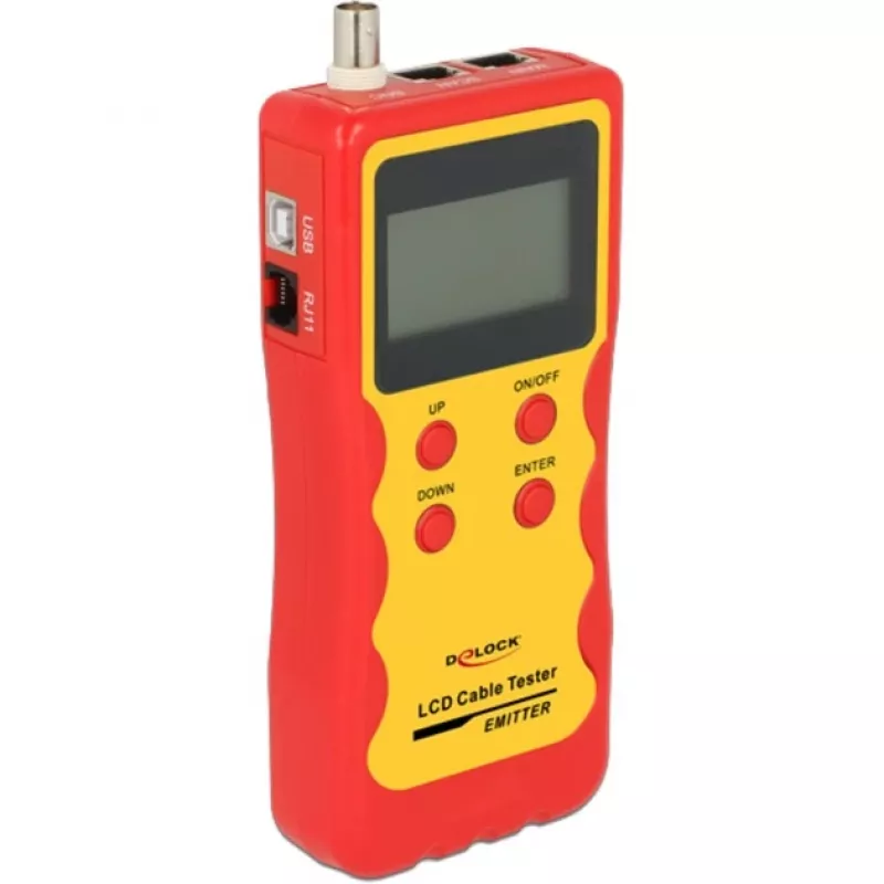 Delock LCD kabelių testeris - tinklo testeris (86108)