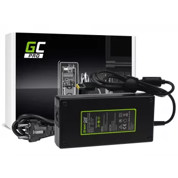 Maitinimo adapteris Green Cell AD117P 170W 20V 8,5A nešiojamiesiems kompiuteriams Lenovo, skirtas naudoti patalpose, AC-DC, juodas