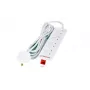Microconnect MC-UKSURGESTRIP4-5M maitinimo ilgintuvas 4 kintamosios srovės lizdai (-ų) Patalpoje Balta