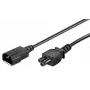 Microconnect PE080618 maitinimo kabelis Juodas 1,8 m C14 jungtis C5 jungtis