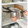 Greitpuodis Tefal SECURE TRENDY 6L su nerūdijančio plieno garinimo krepšeliu, tinkamas indukcijai