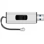 MediaRange SuperSpeed - USB atmintukas - 8GB - USB3.0 - juodas/sidabrinis (MR914)