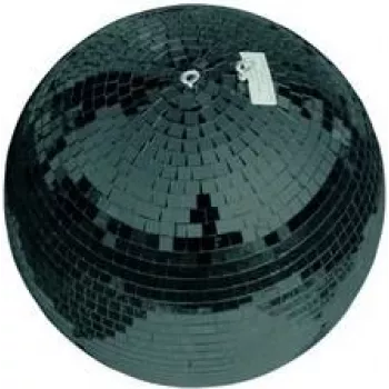 Disco Ball EUROLITE 30 cm Juoda – model 50120058, mirrored sphere for stage and party lighting