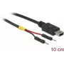 USB laidas DeLOCK 85412 Mini-USB B Juodas 0,1 m