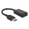 USB laidas DeLOCK 65698 USB 3.2 Gen 2 0,15 m USB A USB C juodas