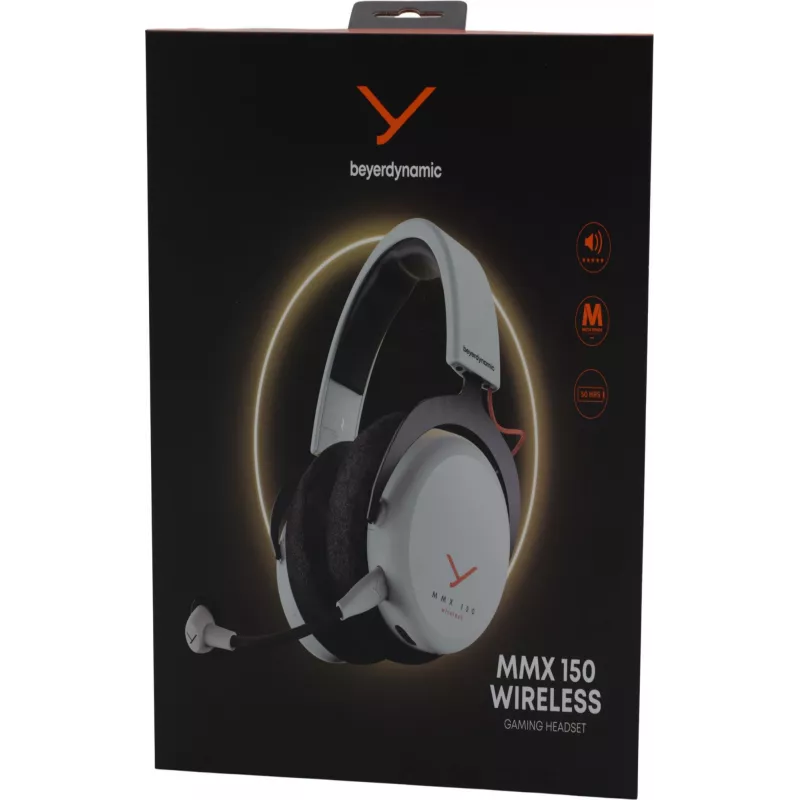 Belaidės žaidimų ausinės Beyerdynamic MMX 150 White