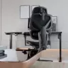Žaidimų kėdė thunder x3 FLEX Pro Fabric Pilka — ergonomiška pasukama sėdynė, reguliuojami porankiai ir atlošas