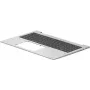 Nešiojamojo kompiuterio viršutinis dangtelis su klaviatūra HP N93088-131 — juodas