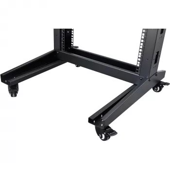 Laisvai pastatomas stovas Inter-Tech SRA-6612 12U juodas 300 kg talpa