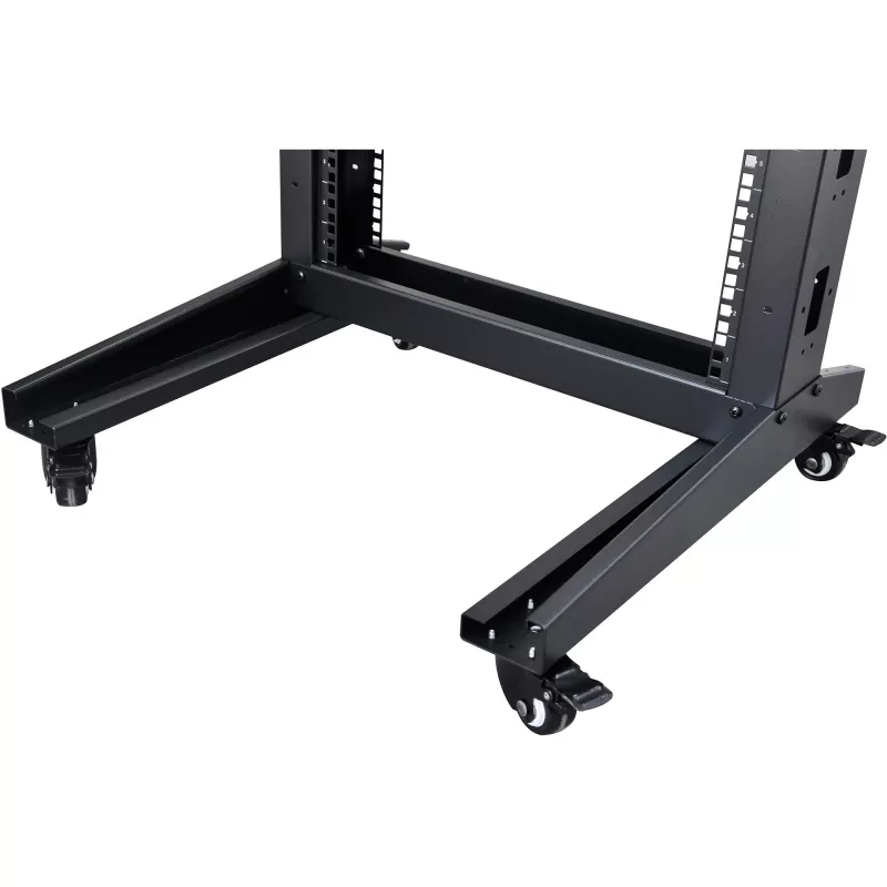 Laisvai pastatomas stovas Inter-Tech SRA-6612 12U juodas 300 kg talpa