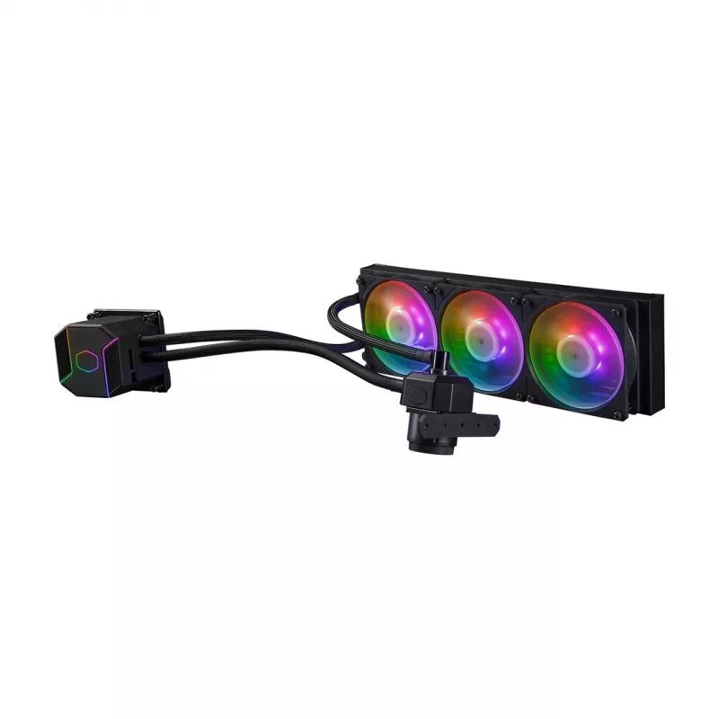 Skysčio aušinimo rinkinys Cooler Master Masterliquid ML360 SUB-ZERO EVO 12 cm juodas