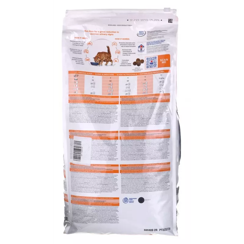 HILL'S PRESCRIPTION DIET Feline c/d Urinary Care Multicare Sausas kačių ėdalas Vištiena 8 kg