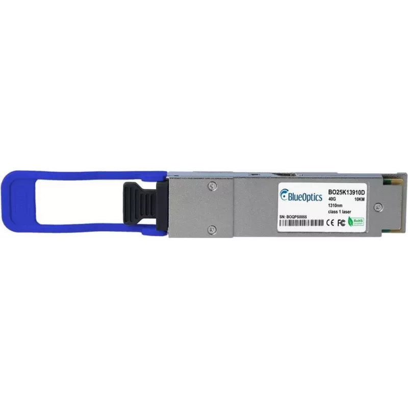 QSFP siųstuvas-imtuvas BlueOptics QSFP-PLR4-BI-BO 40 Mbit/s sidabrinis
